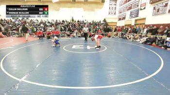 113 lbs Round Of 16 - Collin Sullivan, Berlin vs Thomas Scallon, Brookfield/Shepaug