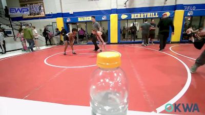 100 lbs Final - Tristan Culton, Pitbull Wrestling Academy vs Abigail LeGrand, Sperry Wrestling Club