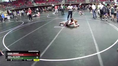 160 lbs Quarterfinal - Jaron Hurt, St. Paul vs Kash Borgman, Beatrice Wrestling Club