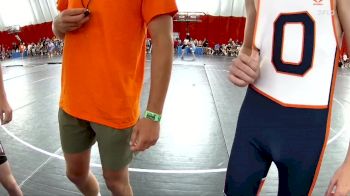 113 lbs Round 1 (8 Team) - Eli Griffith, Savannah-Maysville B vs Lucas Dobush, Oswego