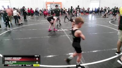 115 lbs Round 2 - Garret Gregory, Summerville Takedown vs Collin King, Unaffiliated