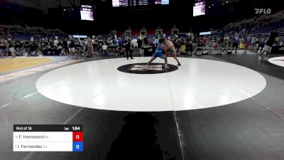 175 lbs Rnd Of 16 - Frederick Hammond, MI vs Isai Fernandez, CA