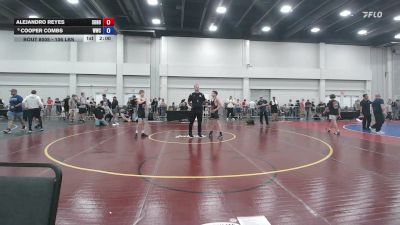 106 lbs Champ. Rd Of 16 - Alejandro Reyes, Sonoraville vs Cooper Combs, Wave Wrestling Club