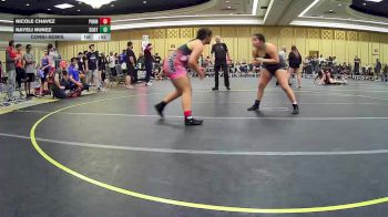 165 lbs Consolation - Nicole Chavez, Pounders WC vs Nayeli Nunez, Scotsmen WC