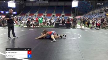 127 lbs 7th Place - Kailani Barrientos, Florida vs Ava Milliner, Texas