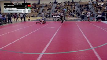 149 lbs Cons. Round 3 - Dylan Louwagie, Southwest State vs William Penn, Iowa Lakes Community College