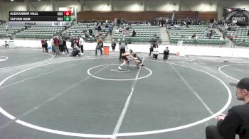 74 lbs Final - Alexander Hall, Roseburg Mat Club vs Tayven Kem, Ravage WC