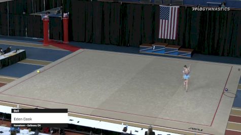 Eden Cook - Ball - 2021 Rhythmic Elite Qualifier
