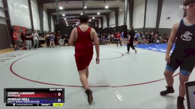 190 lbs Cons. Semi - Joseph Lukianov, Washington vs Morgan Neill, Reality Sports Wrestling Club