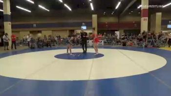 65 kg Round Of 32 - Cloe Charlesworth, Wyoming Seminary Wrestling Club vs Avangeline Turner, Central Catholic Wrestling Club