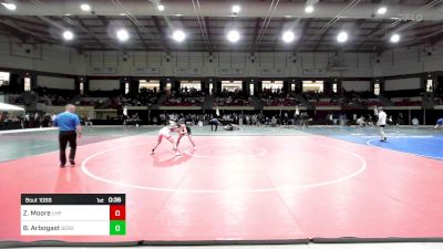 132 lbs Consolation - Zeno Moore, Lake Highland Prep vs Brycen Arbogast, Benedictine Prep