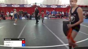 48 kg Round Of 32 - Christian Castillo, Thorobred Wrestling Club vs Adam Butler, The Wrestling Factory Of Cleveland