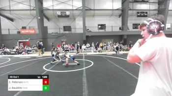 78 lbs Rr Rnd 1 - Emjaroen Peterson, Hotshots Wrestling vs Jagger Baublits, Team Aggression