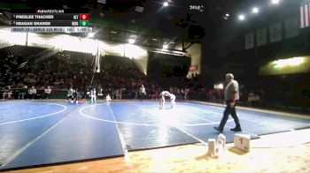 Girls 125 M1A 1st Place Match - Preslee Thacker, Altamont - Girls vs Keagan Grange, Ridgeline - Girls