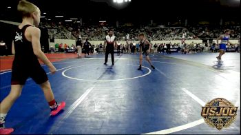 61 lbs Round Of 32 - Knox Williams, Perry Wrestling Academy vs Aksel Davis, Tahlequah Wrestling Club