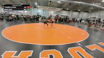 120 lbs Cons. Round 4 - Isabella Ortiz, La Junta vs Anita Goff, Mead
