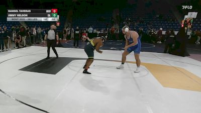 285 lbs Round Of 16 - Hansel Taveras, Andover vs Jimmy Nelson, Salem, NH