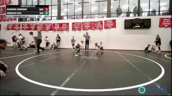 49 lbs Round Of 16 - Kannon Gibbens, Rough Riders vs Keegan Cox, Blanchard Wrestling Club