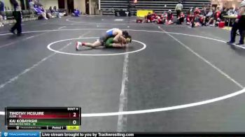 126 lbs Semifinals (8 Team) - Timothy McGuire, Klein vs Kai Kobayashi, Rochester Mayo