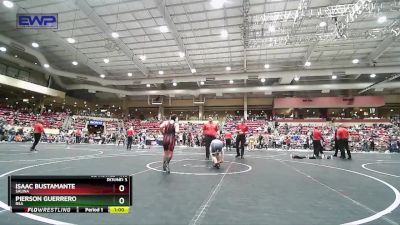 110 lbs Round 3 - Pierson Guerrero, RSA vs Isaac Bustamante, Salina