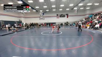 140 lbs 9th Place Match - A`Aniyah Jordan, Allen White vs Caroline Ryser, Katy