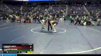 3A 152 lbs 3rd Place Match - Connor Ligett, Carrboro vs Conner Weaver, Foard