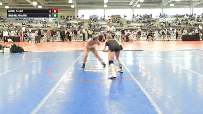 126 lbs Round Of 128 - Meili Shao, RI vs Reese Adams, NY