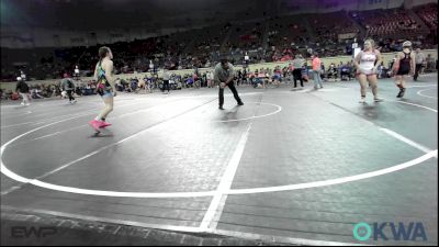 145 lbs Consi Of 8 #2 - Colby Garrison, Lady Outlaw Wrestling Academy vs Tinsley Nett, Norman Grappling Club