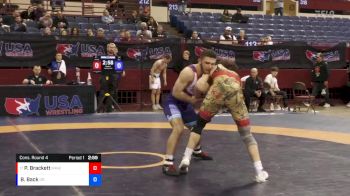 67 lbs Cons. Round 4 - Patrick Brackett, Mile High Wrestling Club vs Brett Back, Dubuque RTC