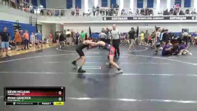 96 lbs Round 4 (8 Team) - Kevin McLean, Young Guns vs Ryan Hancock, Elite Misfits