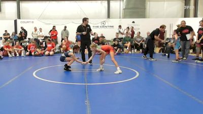 33 lbs Rr Rnd 4 - Mila Ingles, Badger Girls Elite - W vs Parker Hoover, Lady Warriors United - W