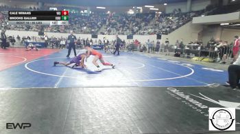 92 lbs Consi Of 16 #1 - Cale Winans, Vian vs Brooks Gallier, Verdigris