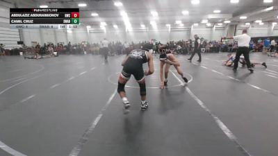 113 lbs Round 1 (10 Team) - Abdulaziz Abduraimjonov, Grindstone WC vs Camil Cruz, Savage WA Black