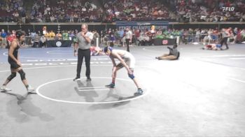 D 1 120 lbs Champ. Round 2 - Cy Delatte, East Ascension vs Vincent Morvant, Lafayette