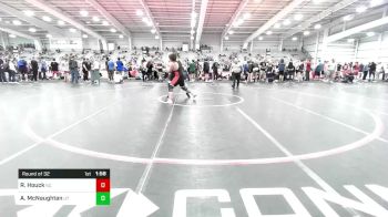 285 lbs Round Of 32 - River Houck, NC vs Austin McNaughtan, UT