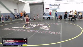 63 lbs Cons. Round 4 - Jackson Cooper, Anchor Kings Wrestling Club vs Stratton Sorg, Bethel Freestyle Wrestling Club