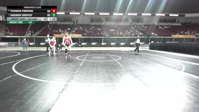 149 lbs Consi Of 4 - Thomas Freking, Iowa State vs Andrew Brevot, RPI