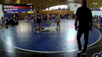 124 lbs Cons. Round 3 - Megan Edwards, Elmira College vs Katie Bello, New Jersey City University