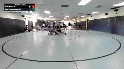 144 lbs Cons. Round 2 - Kurtis Gant, Morse vs Emiliano Springer, San Diego