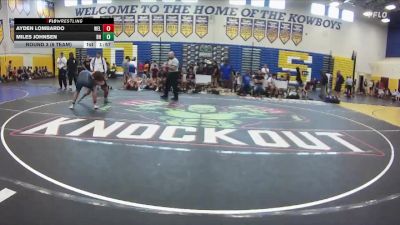 215 lbs Round 3 (8 Team) - Ayden Lombardo, Wellington vs Miles Johnsen, Black Hive