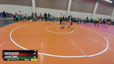 97 lbs 5th Place Match - Mason Heuring, Amped Wrestling Club vs Jaxson Turek, NB Elite Wrestling Club