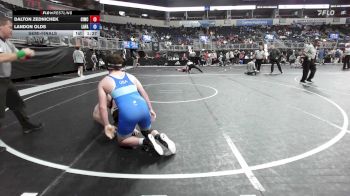192 lbs Semifinal - Dalton Zednichek, CIWC-Team Intensity vs Landon Olds, Lafayette Scrappers
