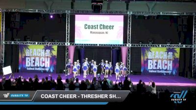 Coast Cheer - Thresher Sharks [2022 L2.2 Youth - PREP Day 1] 2022 ACDA Reach the Beach Ocean City Cheer Grand Nationals