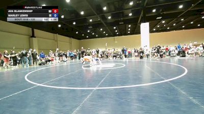 140 lbs Cons. Round 3 - Ava Blankenship, MO vs Marley Lewis, OK