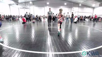 52-57 lbs Rr Rnd 2 - Violet Jones, Honey Badgers Wrestling Club vs Harmony Morrison, Keystone Kids Wrestling Club