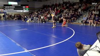 113 lbs Quarterfinal - Eli Ollinger, Vinton-Shellsburg vs Lucas Peters, West Delaware, Manchester