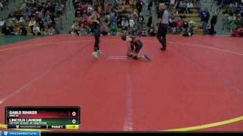 80 lbs Champ. Round 1 - Lincoln LaVigne, Victory School Of Wrestling vs Gable Riniker, IAWC IA