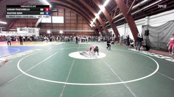 121B lbs Rr Rnd 1 - Logan Pascarella, Hhh Hs East vs Paxton Gish, Askren Wrestling Academy