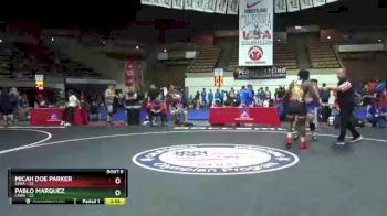 195 lbs Round 1 (16 Team) - Micah Doe Parker, SJWA vs Pablo Marquez, LAWA