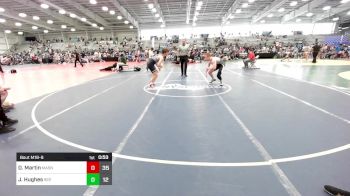 154 lbs Quarterfinal - Duke Martin, Mat Assassins vs Jake Hughes, Team 922